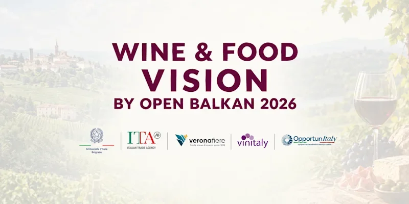 Wine & Food Vision by Open Balkan 2026